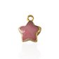 Mini Star Red Quartz Gemstone Charm Pendant