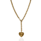 Sophie Heart Link Chain Multi Necklace Gold