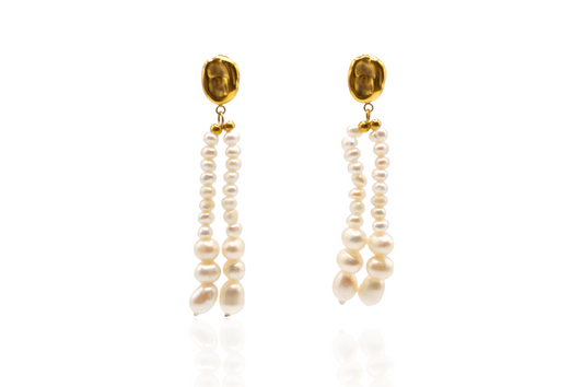 Rani Freshwater Pearl Drop Earrings