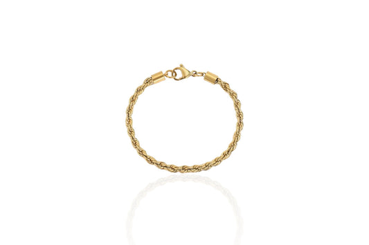 Rassi Rope Bracelet Gold