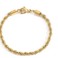 Rassi Rope Bracelet Gold