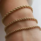 Rassi Rope Bracelet Gold