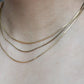 Simple Snake Marni Wrap Chain Necklace