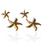 Tina Starfish Droplet Statement Earrings